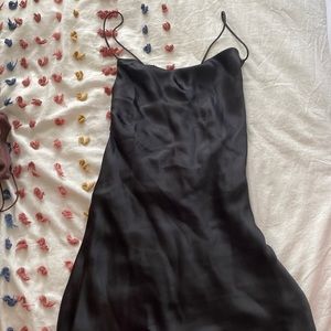 ZARA MINI BLACK DRESS